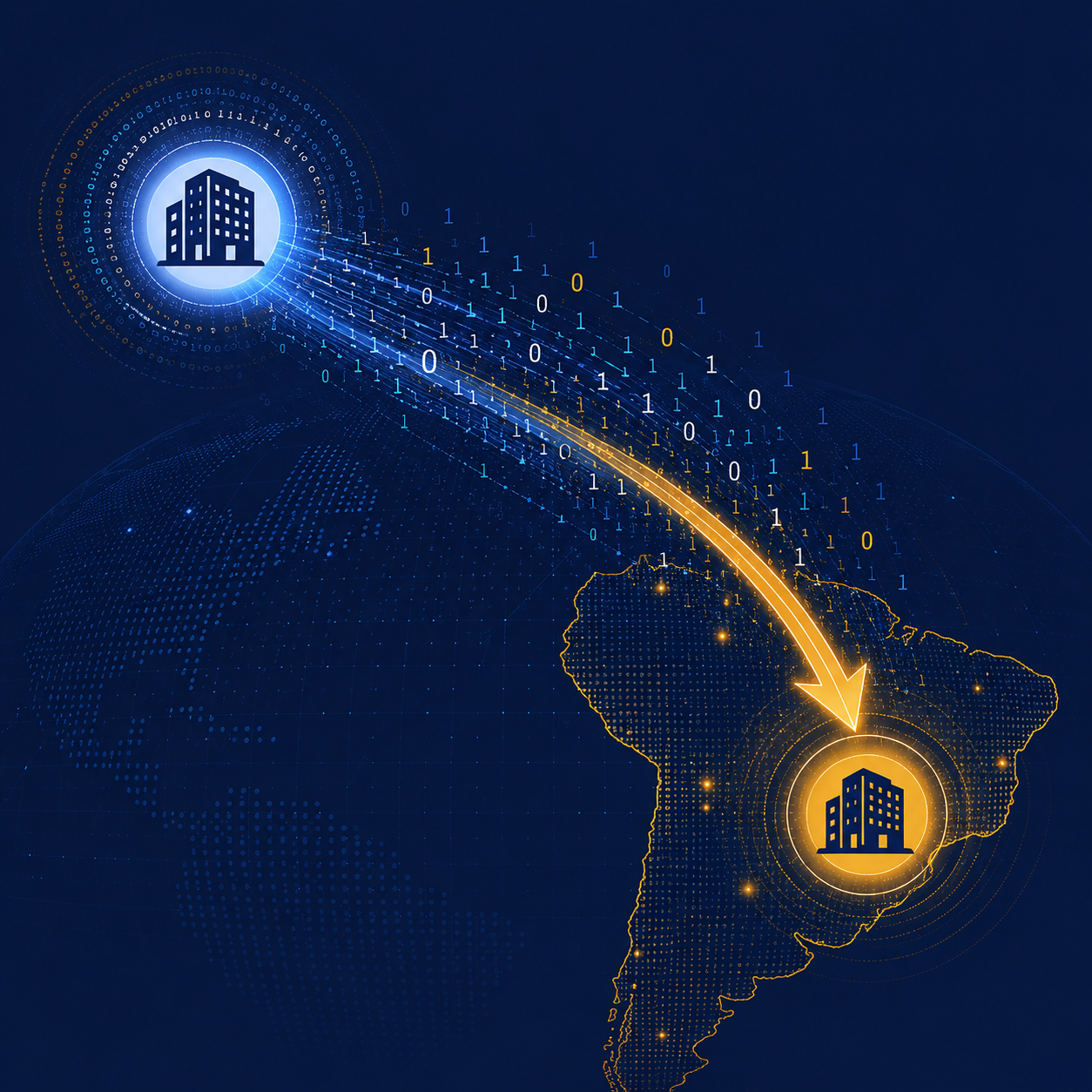 A data analytics leader streaming data across the globe to a regionally owned AI operator in Brazil.